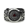 Masonic Ring for Men, Crystal Triangle Masonic Freemason Ring, Freemason