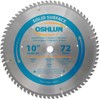 Oshlun SBSS-100072 10-Inch 72 Tooth TCG Saw Blade with 5/8-Inch