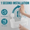 TAILI Shower Caddy Suction Cup 2 Pack, Heavy Duty Bathroom
