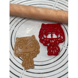 Doctor Strange Multiverse of Madness - Scarlet Witch Cookie Cutter & Mold 5-Inch-Scale Produced by 3D Kitchen Art