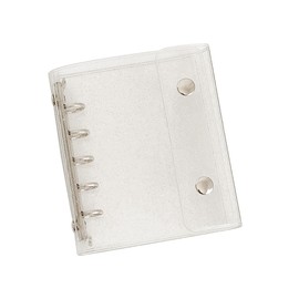 ISHR Seal Notebook, Transparent M5, Binder, Sticker Notebook, Removable, Clear Binder, Micro 5, Replaceable, Pre-Latch Book, Sticker Mount, Seal Storage, Accessories Organization, Girls, Popular Goods