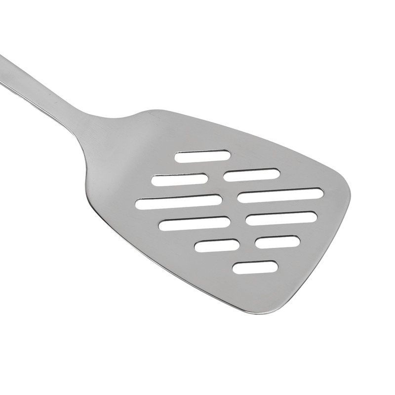 Cooking Spoon Rustproof Smoothly 304 Stainless Steel Spatula Skid Resistant