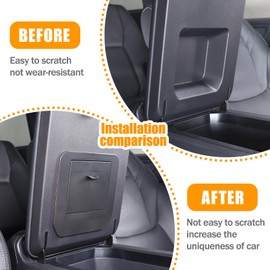 Armrest Box Hidden Organizer Compatible with Toyota Land Cruiser 250 1958 Prado J250 LC250 2024 2025,Center Console Handrail Privacy Organizer Tray,Car Armrest Hidden Storage Box (Magnetic switch)