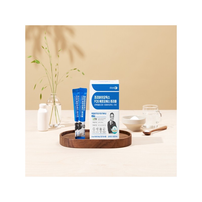 Single-item prebiotics FOS Triple (4.3g, 30 packets) 1 box (1