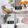 ORIA Digital Alarm Clock, LED Bedroom Clock with Bluetooth Sync