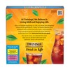 Twinings Black Iced Tea, 72 Oversized Tea Bags, Makes 18