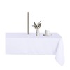 LUSHVIDA Mantel rectangular para exteriores con agujero para paraguas y