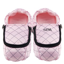Magic Bag Heatable Slippers SPA Elegance - Plush Comfort for Ultimate Warmth, Natural Heat Therapy, Relaxation, Stress Relief, SMALL (6-7)