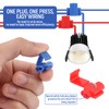 Pack of 100 Junction Connectors, Power Thief Car Red and