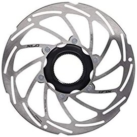 XLC Unisex - Adult Brake Disc BR-X86 Silver Black 160mm