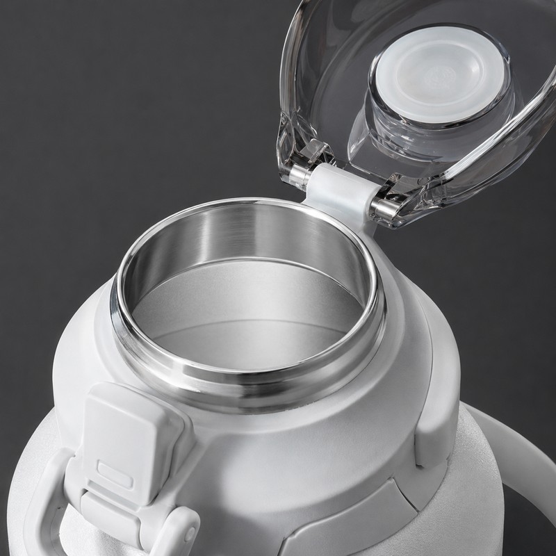 Insulated Water Bottle with Straw & Handle – 316 Stainless