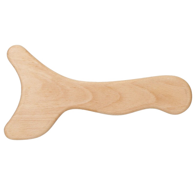 iMountek Wood Therapy Massage Body Sculpting Lymphatic Drainage Paddle Wooden