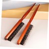 Baluue 3pcs Boar Bristle Tail Comb for Women and Boy