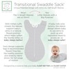 SwaddleDesigns SwaddleDesigns Transitional Swaddle Sack, Arms Up Half-Length Sleeves &