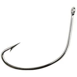 Mustad UltraPoint Wide Gap Reversed Point Up Eye Croaker Hook with 1 Extra Strong Hook (Pack of 10), 37160NP-DT-4/0-10U, Duratin, 4/0