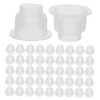 TOVINANNA 200pcs Transparent Stopper for Bottles Leak Replacement Plugs for