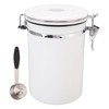 Coffee Canister Stainless Steel Good Sealing Food Airtight Storage Container
