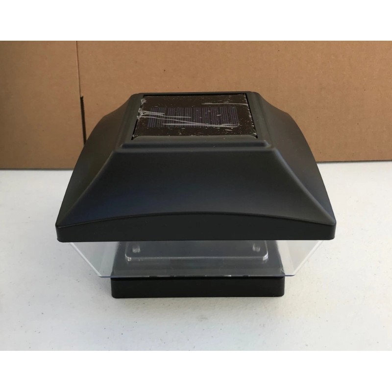 Affordable Store 1-pk Garden Solar Black Cap light With 2