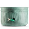 Garden Hose Holder Storage Pot with Lid 17 x 11.5"
