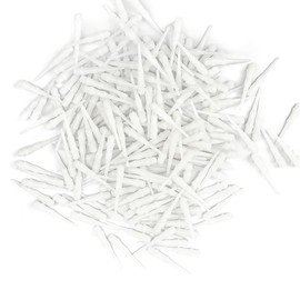 SHENGYIG Pack of 200 Soft Dart Tips, 27 mm Dart Tips, Soft, 2BA White Darts, Plastic Tip, Target Darts Tips for Professional Competitions and Hobbies