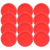 Pyrex 7200-PC 2 Cup Red Lids (12-Pack)