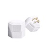 1 Piece Ring Box Wedding White Ring Box Wedding Hexagonal