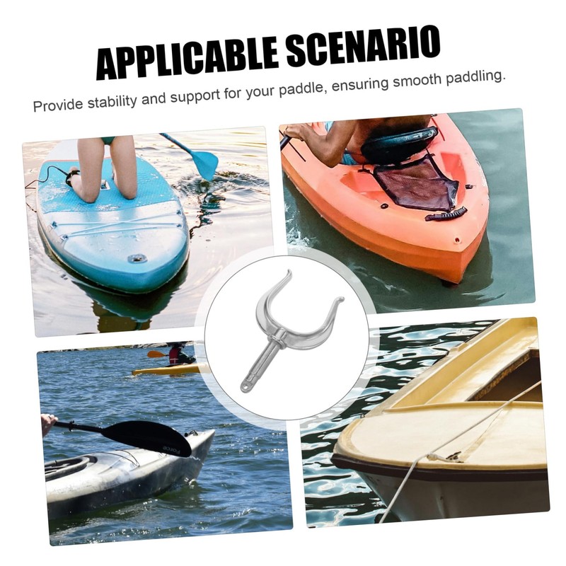 BESPORTBLE Stainless Steel Paddle Ring Bracket for Boat Accessories Socket