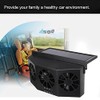 Solar Window Ventilation Exhaust Fan, Riloer Solar Car Ventilation Exhaust