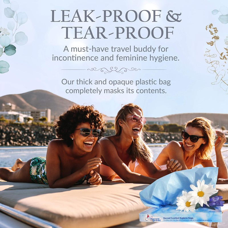 Heaven Scent Hygiene Bags 1.5MIL ULTRA-THICK Discreet Waste Disposal |