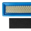 vhbw Filter Set Compatible with Kawasaki FC 180 V Lawn
