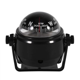 Qiilu Multi-Purpose Sea Marine Bracket Compass Voyager Exterior Fits Boat Caravan Truck (Swarchz)