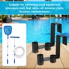 HEHIPLE 2 Pcs Pool Fence Hooks, Pool Tool Organizer, for