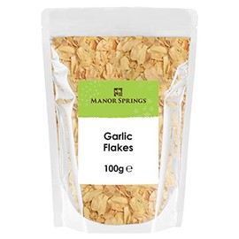 Garlic Flakes 100g by Manor Springs