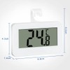 OFFCUP Fridge Thermometer Digital, 2pcs Refrigerator Thermometer, LCD Digital Waterproof