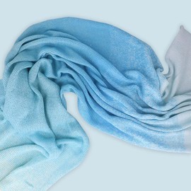 Scheepjes Whirl 1x1000m Yarn - 790 Blue Heaven Bliss - Luxurious Cotton-Acrylic Blend for Knitting and Crocheting