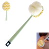 Bath Back Scrubber Brush for Shower,Dry Brushing Body Brush for