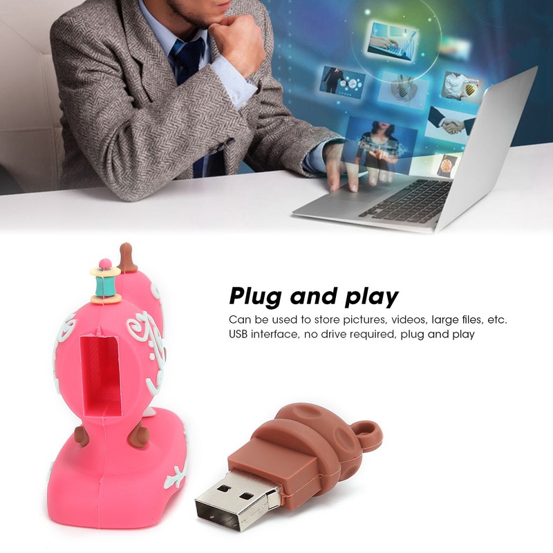 Memory Stick USB HighSpeed Transmission Cartoon Model Plugin Mobile Storage