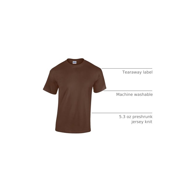Gildan Heavy Cotton Adult Tshirt - 47 Colours / S