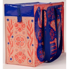 Blue Q Rare Bird Shoulder Tote is the carry-everywhere bag featuring a hefty zipper, exterior pocket, wrap-around straps, reinforced floor, 95% recycled material, 11" h x 15" w x 6.25" d