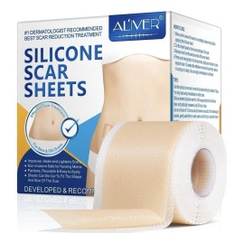 Parche De Silicona Reutilizable Cicatrices Rollo (4.5cmx3m)