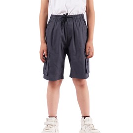 NATUST Children's Cargo Shorts Boys, gray
