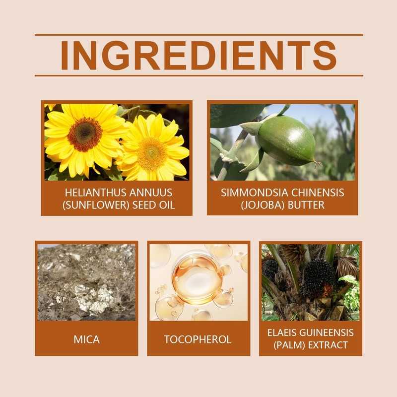 Körperglitteröl (goldzongse, 1pcs)