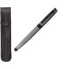 Sheaffer 300 Matte Gray Lacquer Pen with Contrasting Black PVD