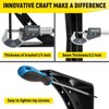 PICESA Heavy Duty Shelf Brackets，max Load 900 LBS,Premium Alloy Metal