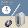 HASA zone Toilet Brush Set with Self-Closing Lid