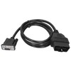 Cable de Diagnóstico del Conector Adaptador,16PIN OBD2 a RS232 DB9