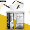 voltX 'RETRO SAFETY OVERGLASSES' – Suitable as FITOVERS for SMALL/MEDIUM