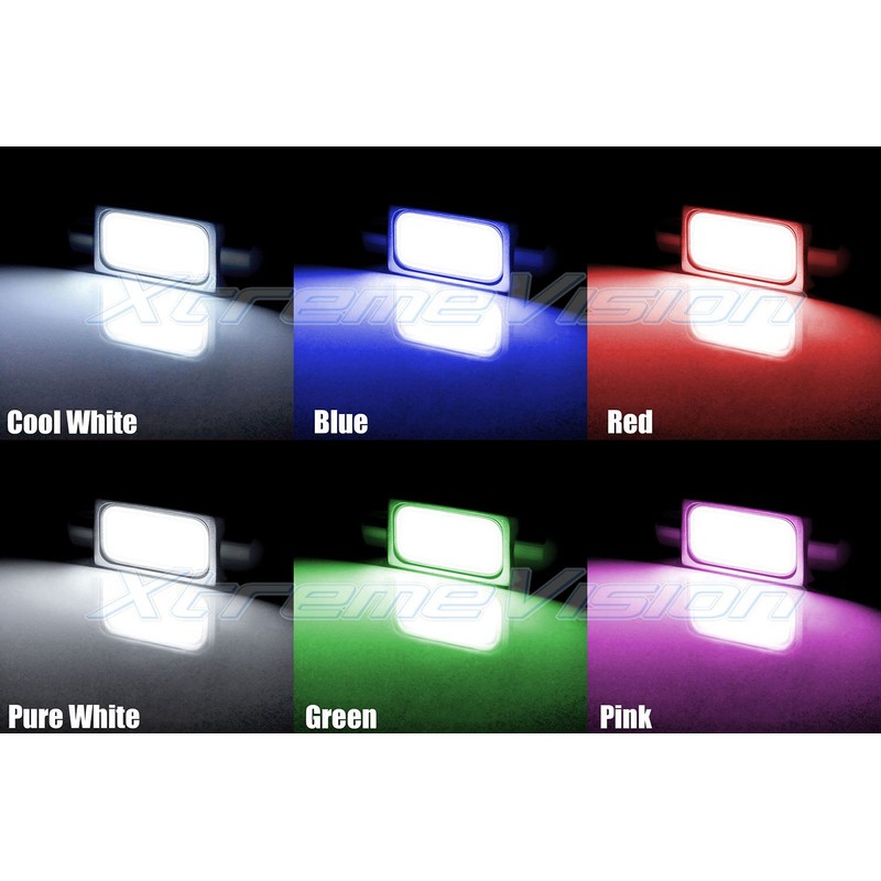 XtremeVision Interior LED for Ford Mustang 1994-2004 (5 Pieces) Blue