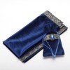 BLESSUME Tarot Table Cloth Divination Wicca Velvet Altar Cloth with