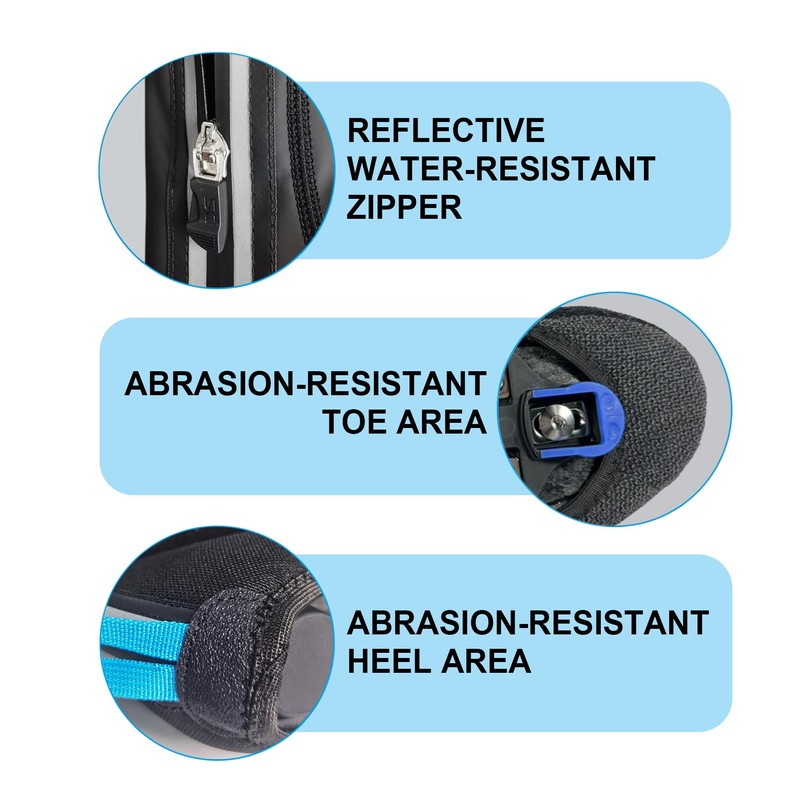 Dexshell Heavy Duty Overshoes - Black - XL